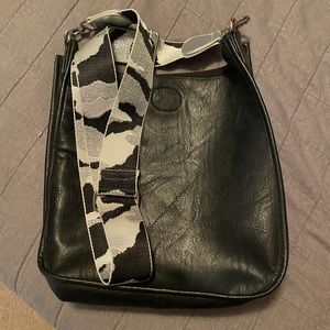 Leather crossbody